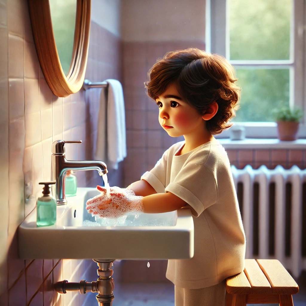 Ինչպես սովորեցնել երեխային ձեռքերը ճիշտ լվանալ